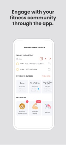 Portsmouth Athletic Club NH screenshot