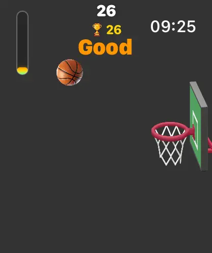 Screenshot #2 pour Hoop Dunk: Basket sur Montre
