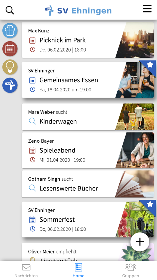 #1. SV Ehningen (iOS) 由: Sueddeutscher Gemeinschaftsverband e.V.
