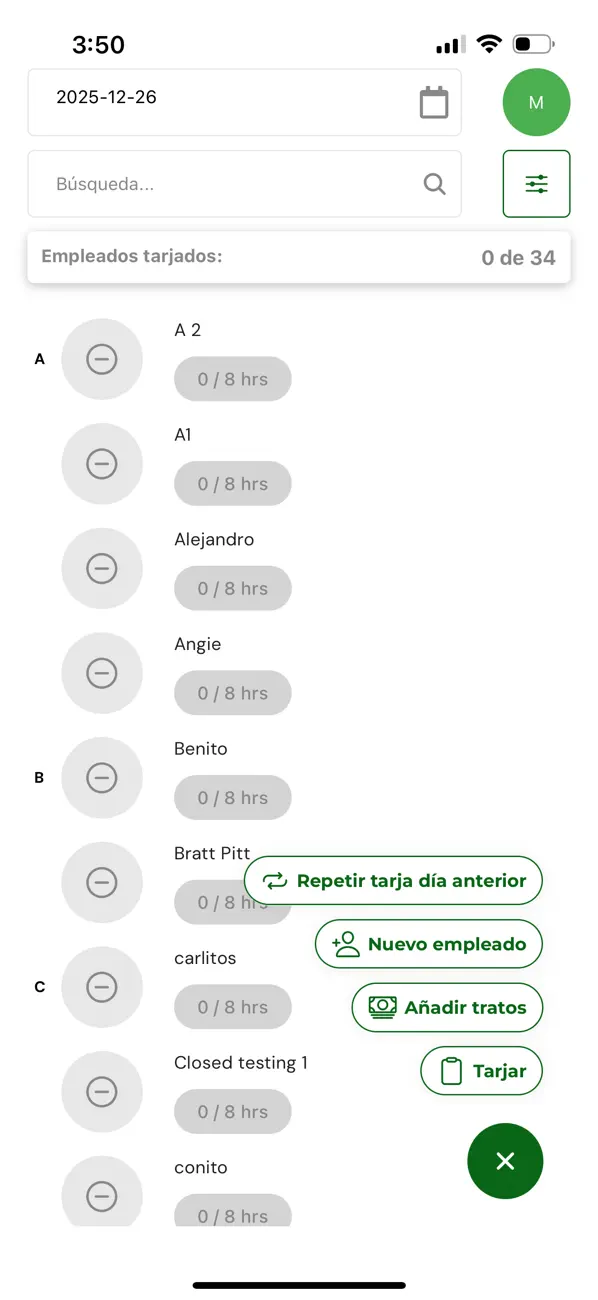 Screenshot #2 pour AGRI - Tarja Móvil