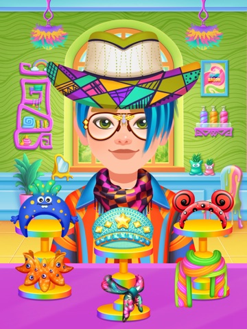 Hair Salon Games For Kids iPad screenshot