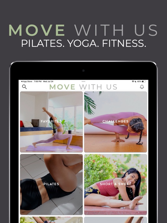MOVE Training iPad screenshot 1 - Health & Fitness app