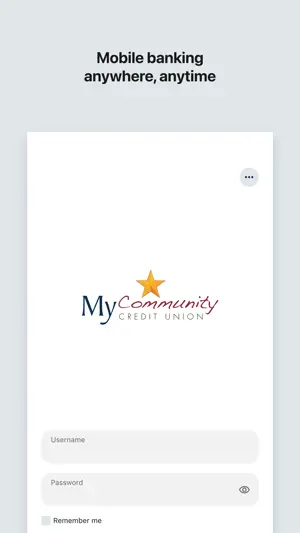 My Community Credit Union screenshot 1