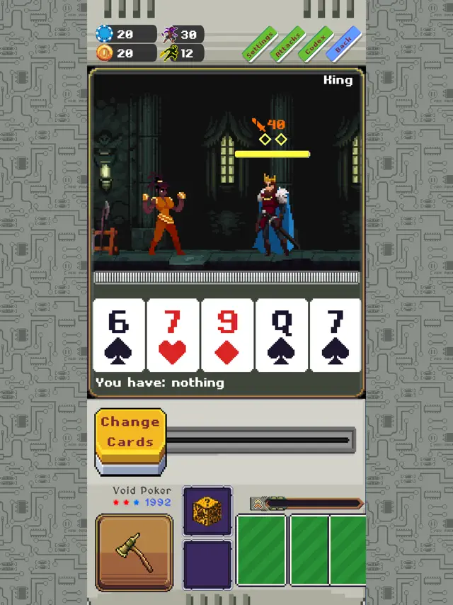Void Poker 1992 screenshot 9