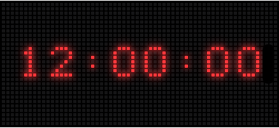 Digital Clock - LED Retro Screenshot 4 of 5