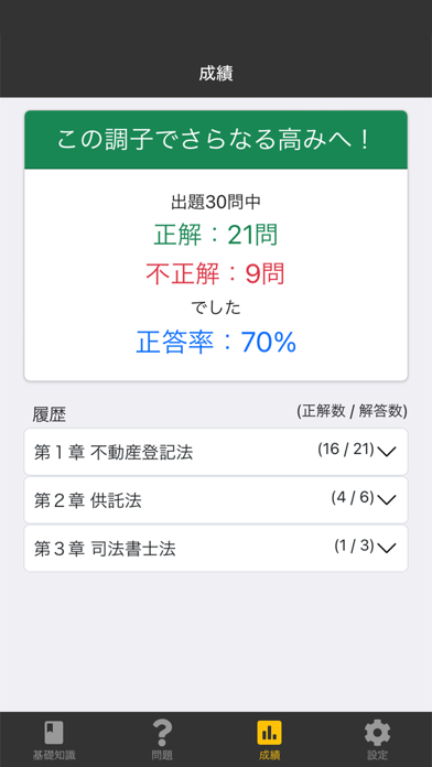 司法書士Ⅱ 2025 〔資格試験対策アプリ〕 Screenshot