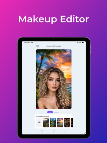 Editor de fotos - LumiPic iPad screenshot