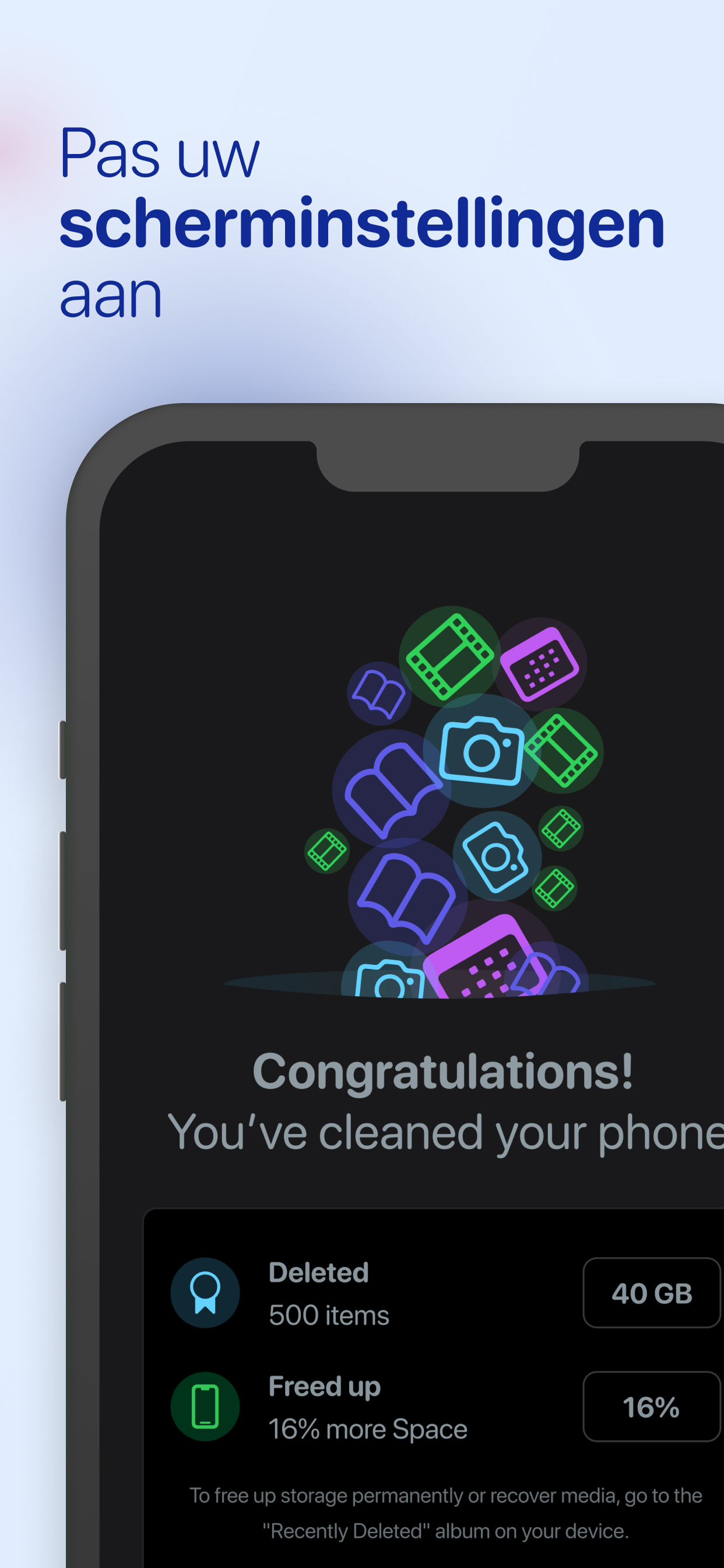AI Cleaner: Opruimen opslag