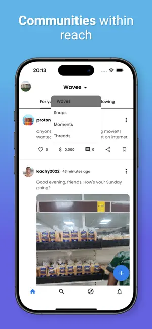 Waves - short content sharing screenshot 3