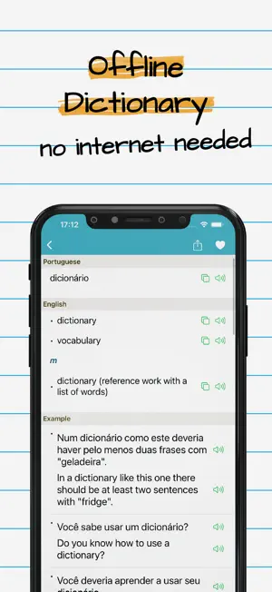 Portuguese English Dictionary. screenshot 4