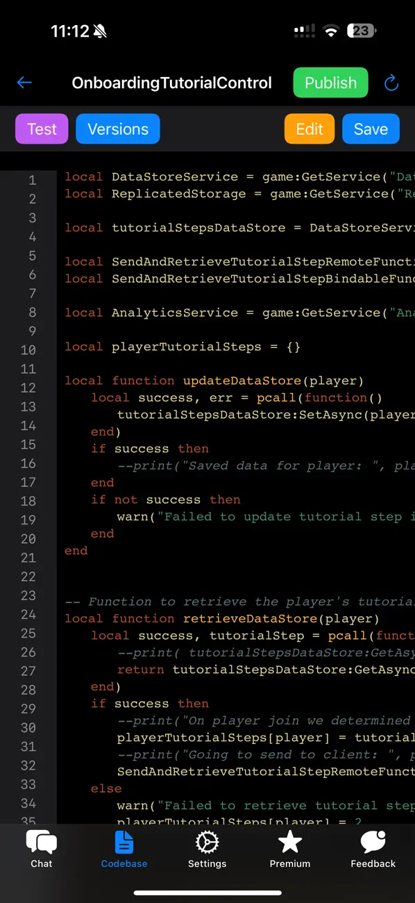 #1. CodeBlox Anywhere (iOS) De: Timothy Shelton
