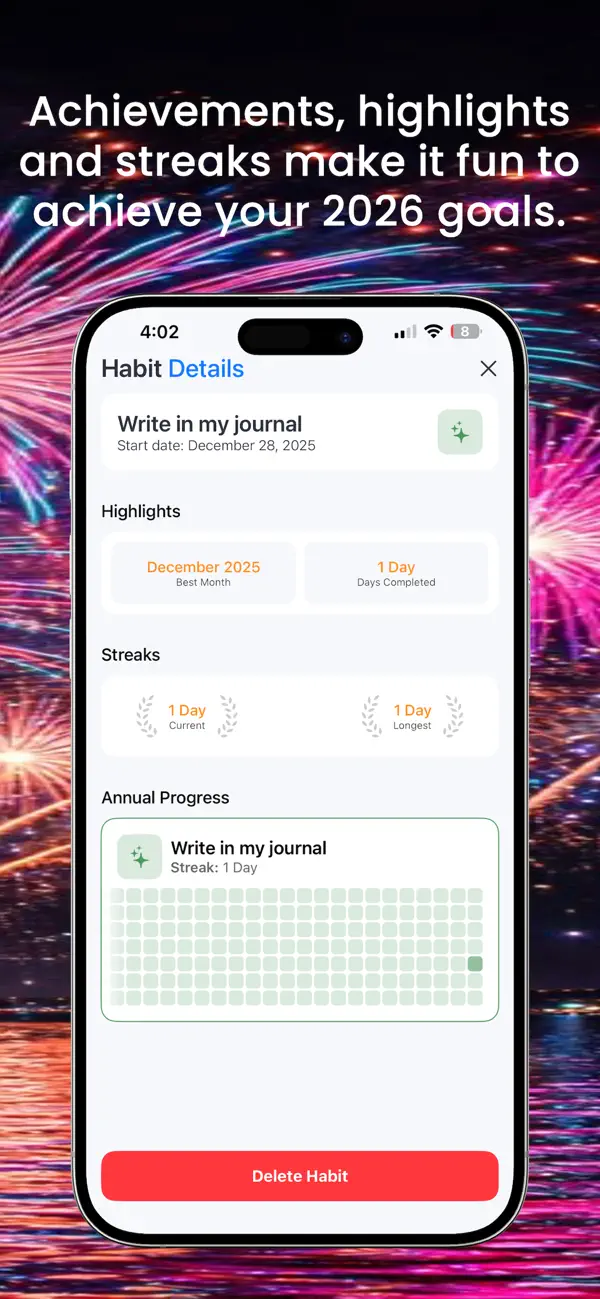 Screenshot #3 pour 2026 Habit Tracker