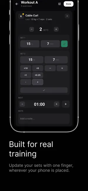 Raout: Workout Tracker Gym Log screenshot 2