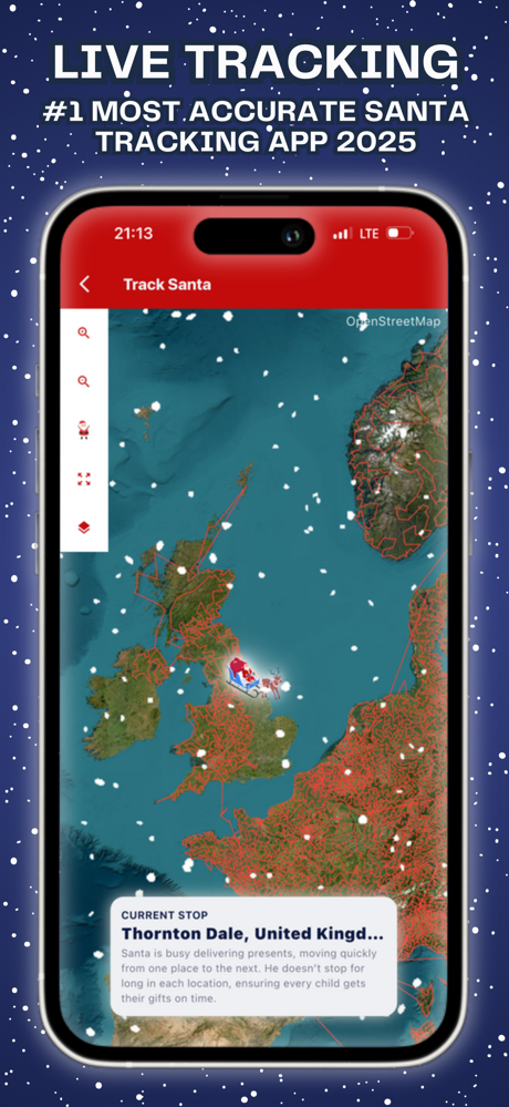 Live Santa Tracker screenshot 1