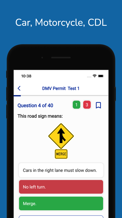 Alabama DMV Permit Practice Screenshot