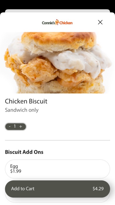 Connie's Chicken Screenshot