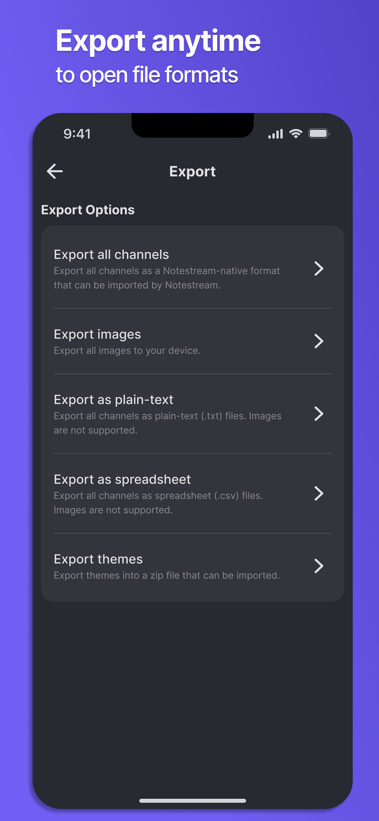 Notestream: Fast Notes to Self