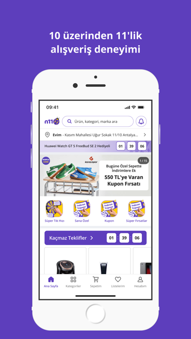 n11-Online Shopping Screenshot