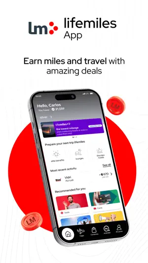 LifeMiles screenshot 1