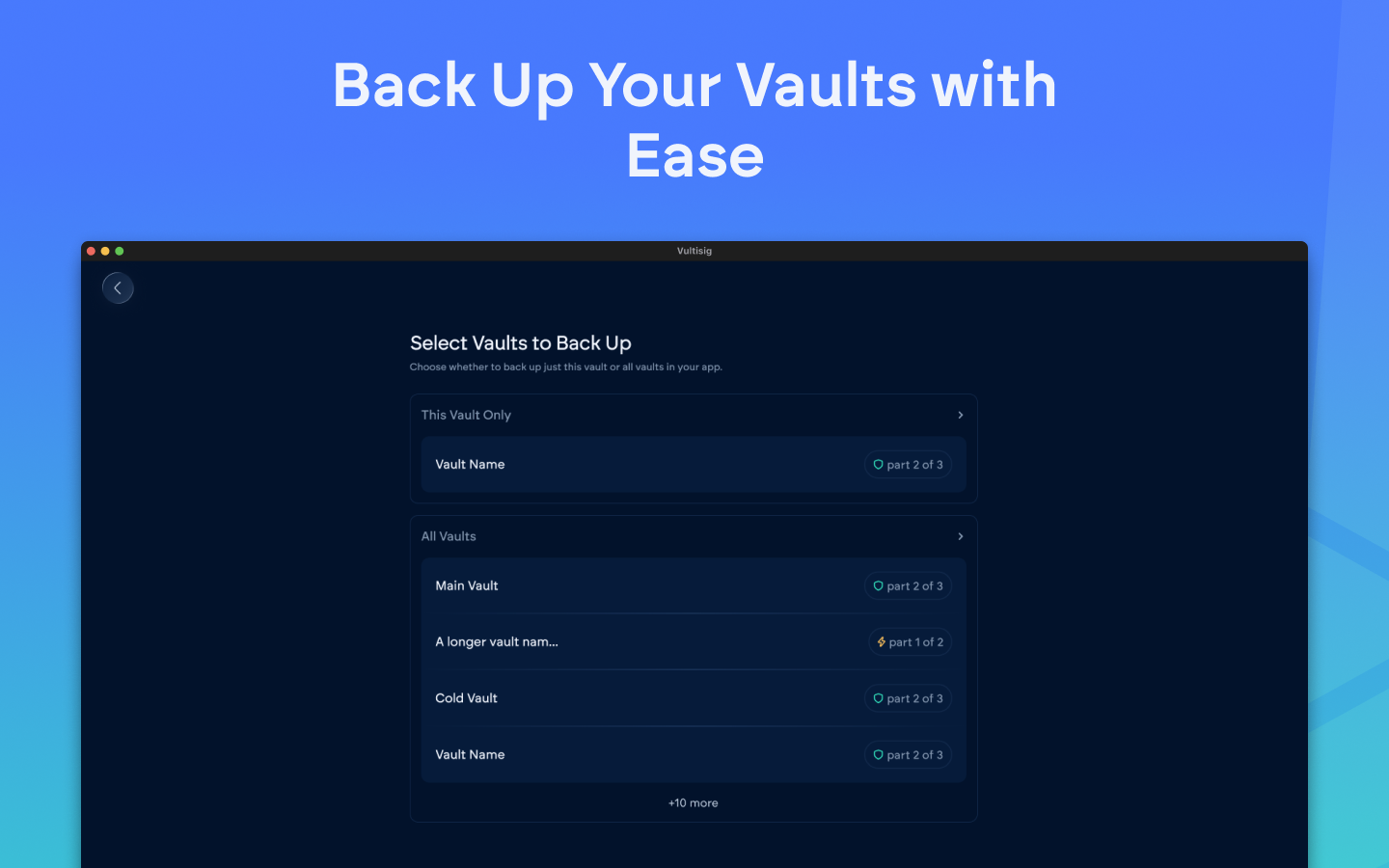 Vultisig: Seedless Wallet