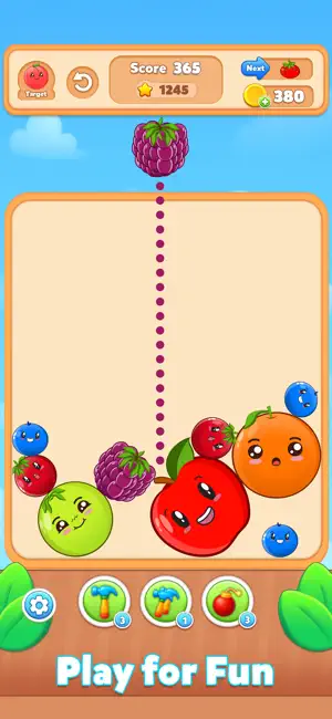 Fruit Match Juicy Drop Merge screenshot 2