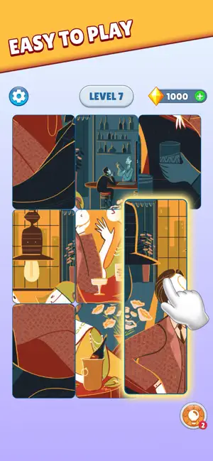 Art Solitaire: Jigsaw Story screenshot 1