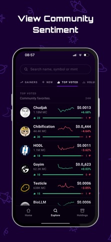 Pluto: Memecoin Trading Screenshot 5 of 6