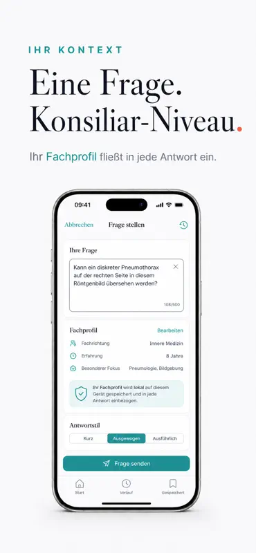 Alveus - KI für Klinikärzte screenshot 4 of 7
