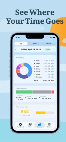 TimePilot 24h screenshot