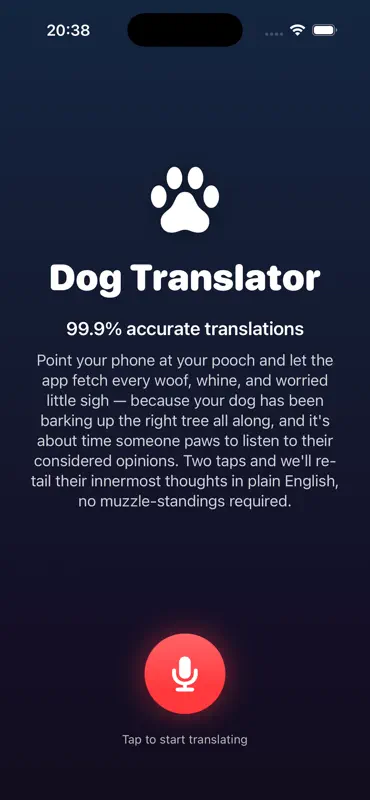 Dog Translator - AI Powered screenshot 1 of 2