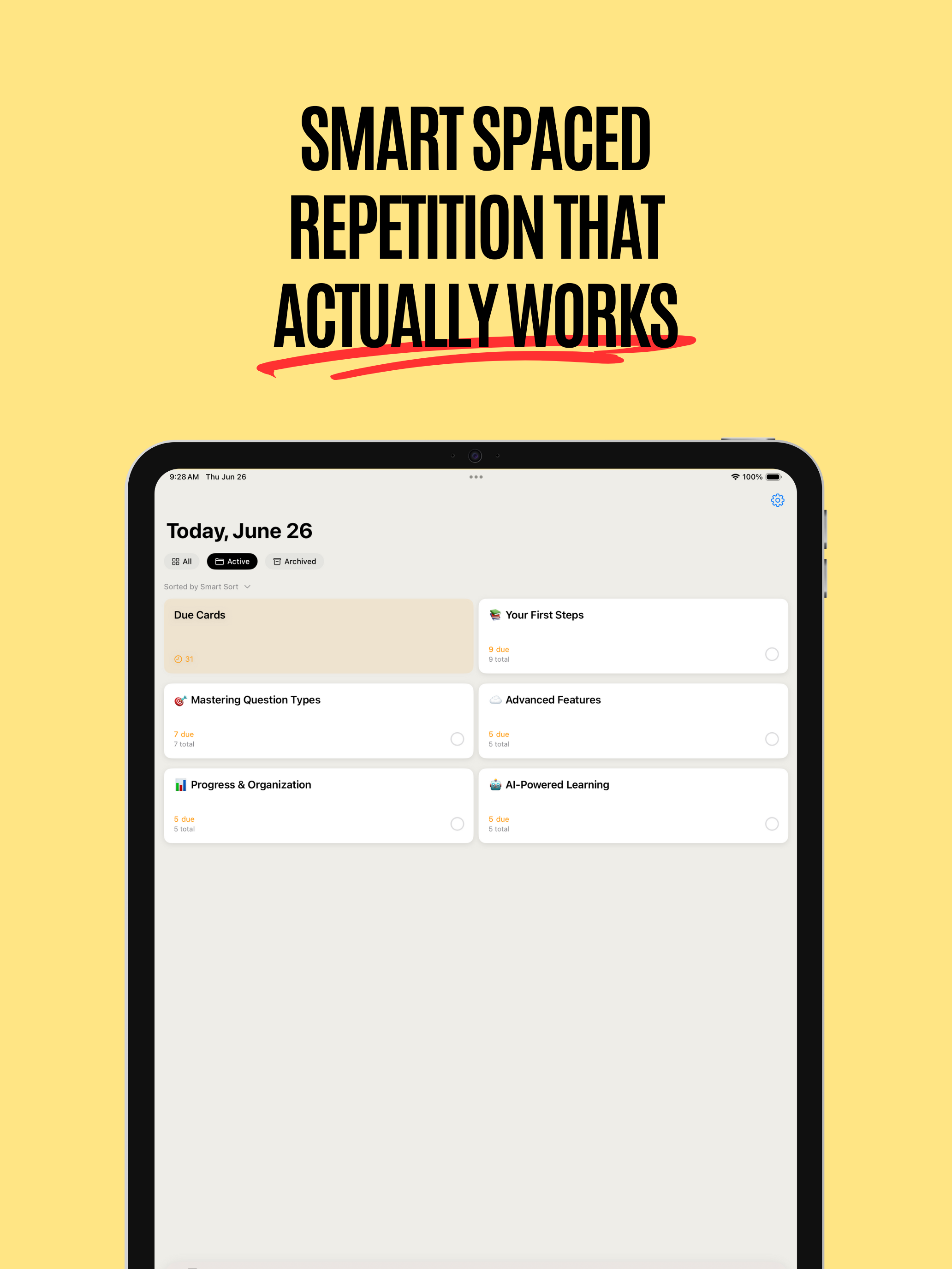 Repeatedly: AI Flashcards