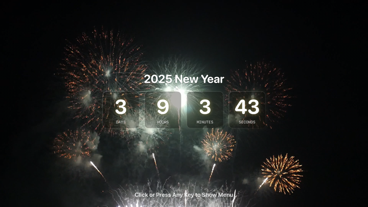 Screenshot #1 pour Countdown New Year - Akari