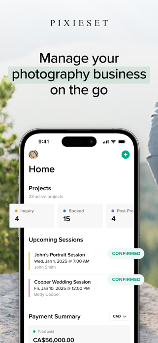 Pixieset – Studio Manager Screenshot 1 of 7