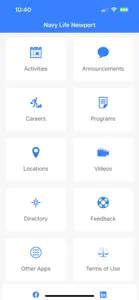 NavyMWR Newport screenshot #2 for iPhone