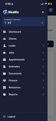 Skallix CRM iPhone screenshot