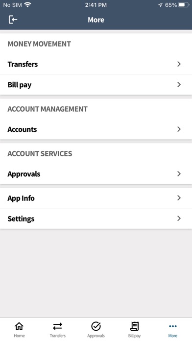 AbbyBank Business Screenshot