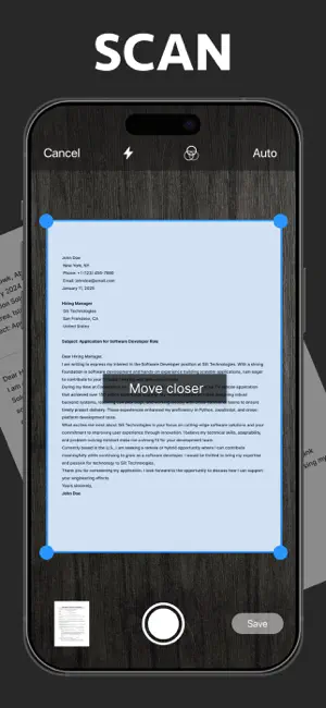 SnapScan: Document Scanner PDF screenshot 1