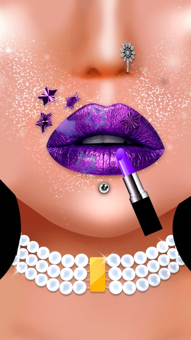 Lip Art Fashion Games Screenshot