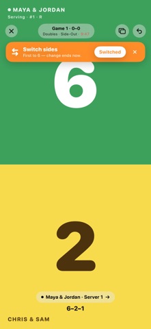 Kitchen — Pickleball Score Screenshot 4 of 10