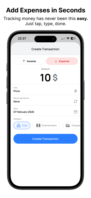 Budget Flow: Track & Save Screenshot 2 of 5