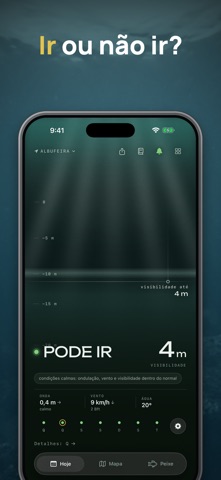 Spearo: Pesca Sub e Marés iPhone screenshot 1