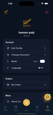 AlBuraq Store iPhone screenshot