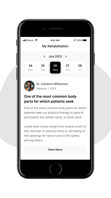 Attain Rehab Screenshot