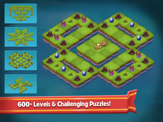 Mergeland Adventure iPad screenshot 4 - Games app