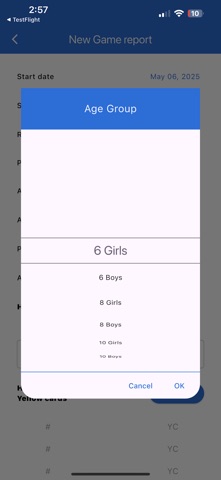 Coral Springs Youth Soccer iPhone screenshot