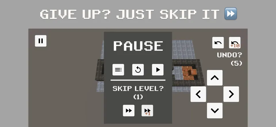 Screenshot von Sokobanz: 3D Push The Box auf dem iPhone 3