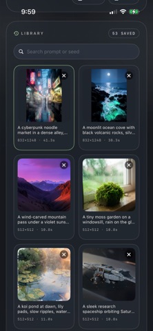 Bonsai Studio by PrismML iPhone screenshot