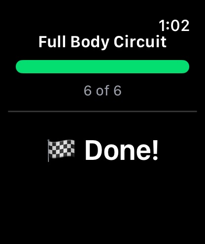 Apple Watch screenshot