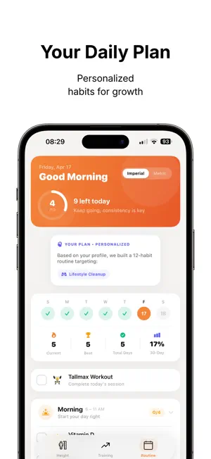 Tallmax AI - Grow Taller screenshot 4