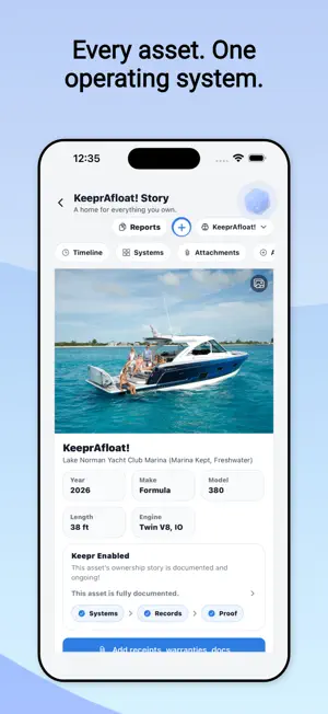 Keepr: Home & Asset Care screenshot 3